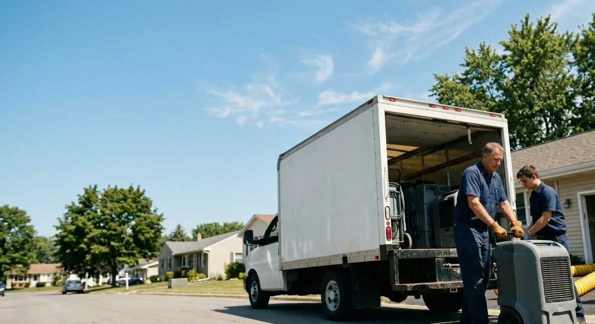 Water Damage Cleanup in West Liberty, OH near me